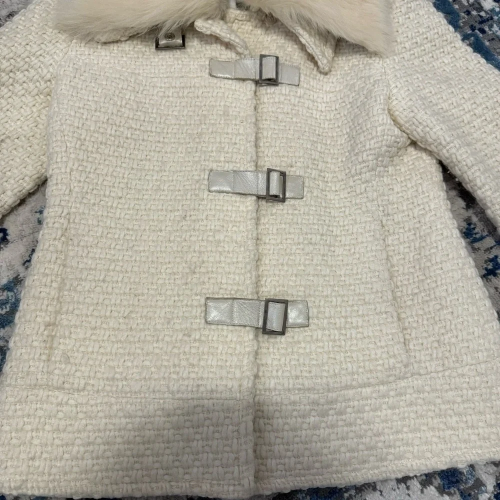 CALVIN KLEIN cream colored cardigan sweater - Picture 11 of 12